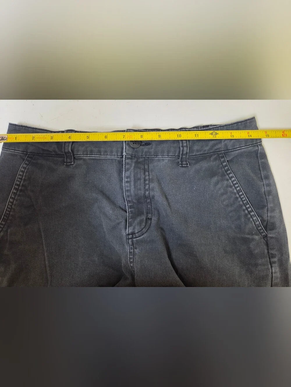 Wild Fable Charcoal Mid-Rise Relaxed Fit Barrel Leg Cargo Pants Size Small/29